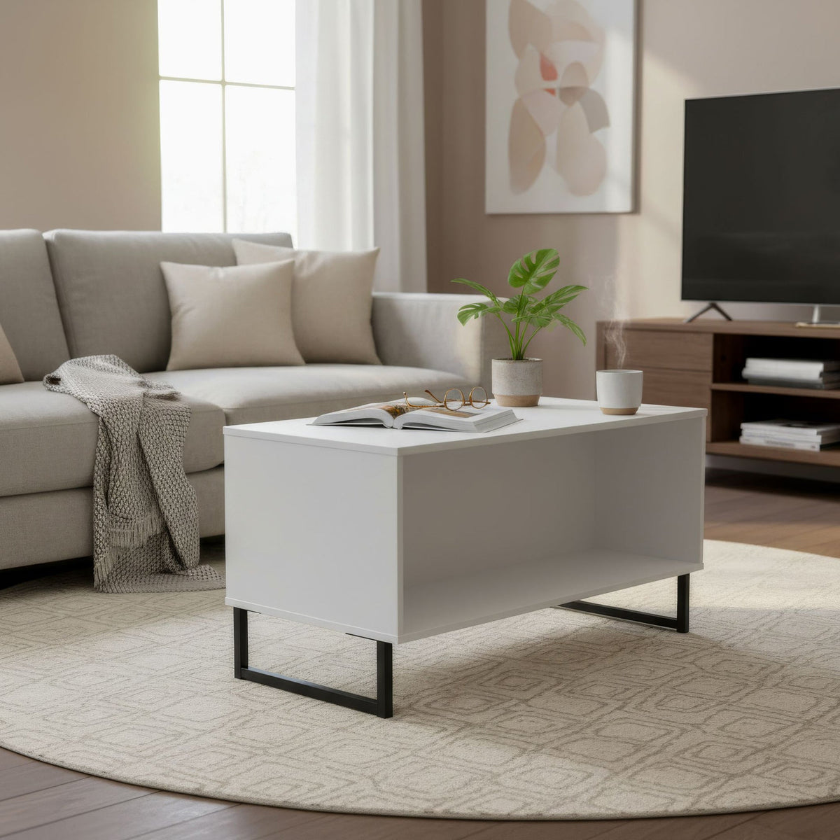 Ashbourne Recessed Coffee Table