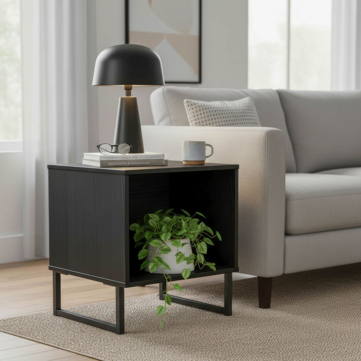 Ashbourne Recessed Side Table