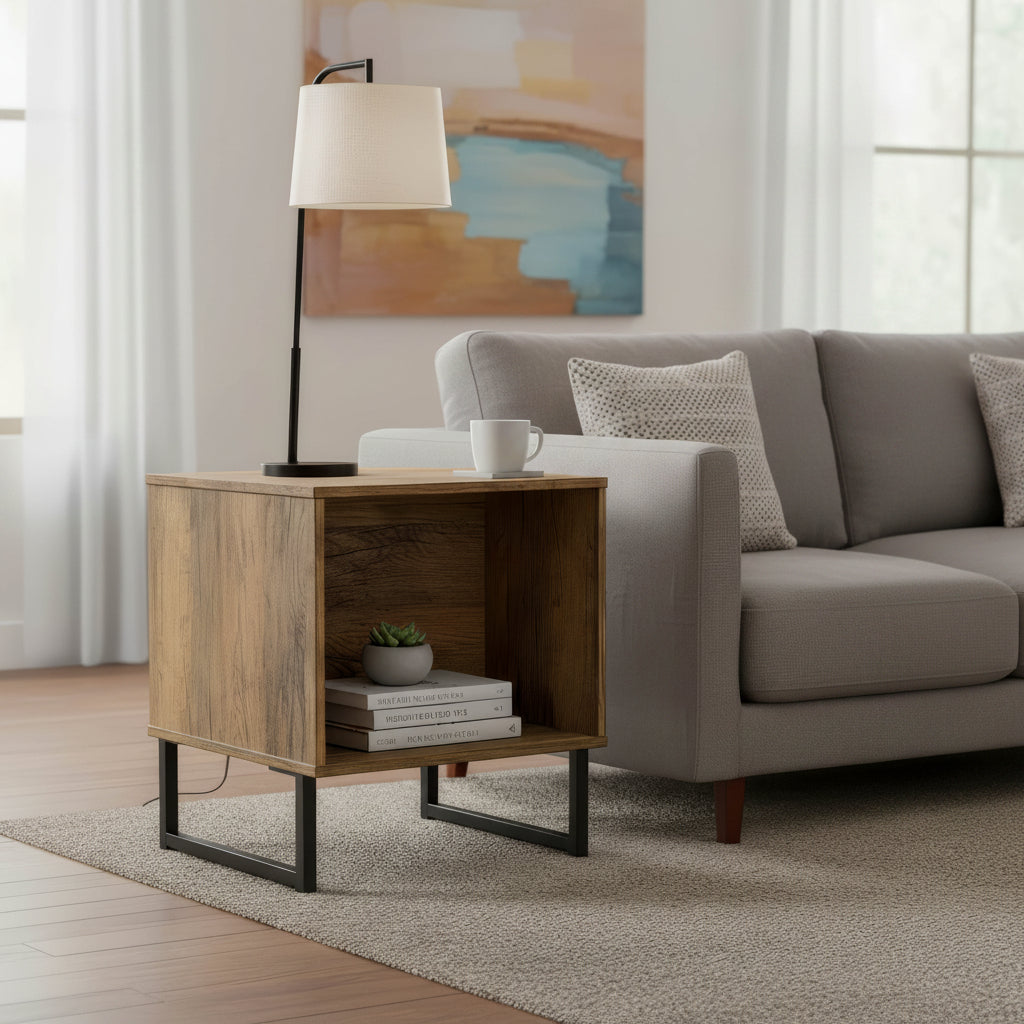 Ashbourne Recessed Side Table