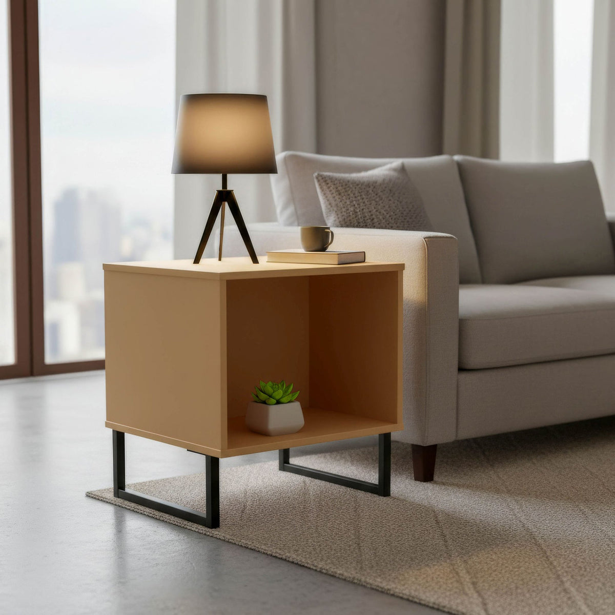 Ashbourne Recessed Side Table