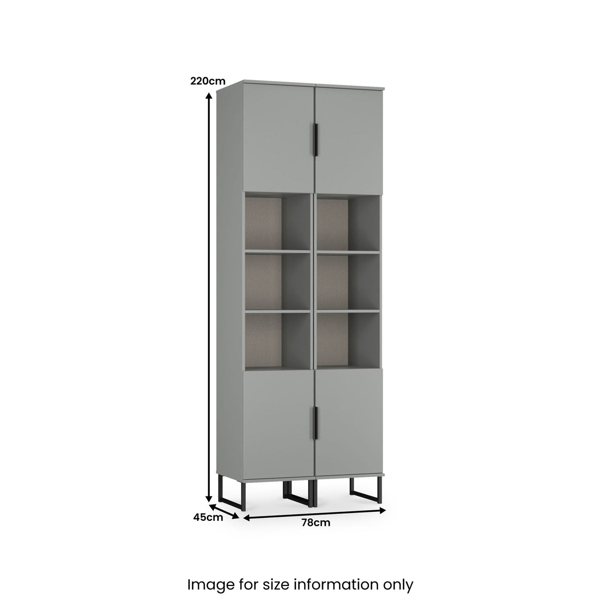 Ashbourne Tall Storage Cabinet