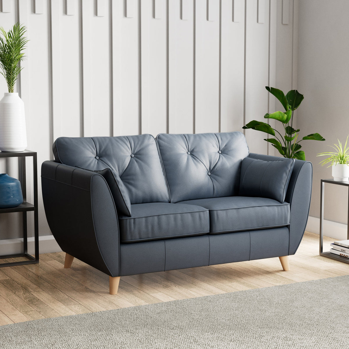 Edison Leather 2 Seater Sofa