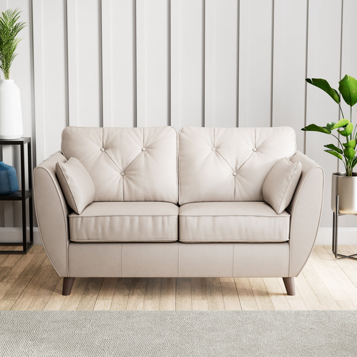 Edison Leather 2 Seater Sofa