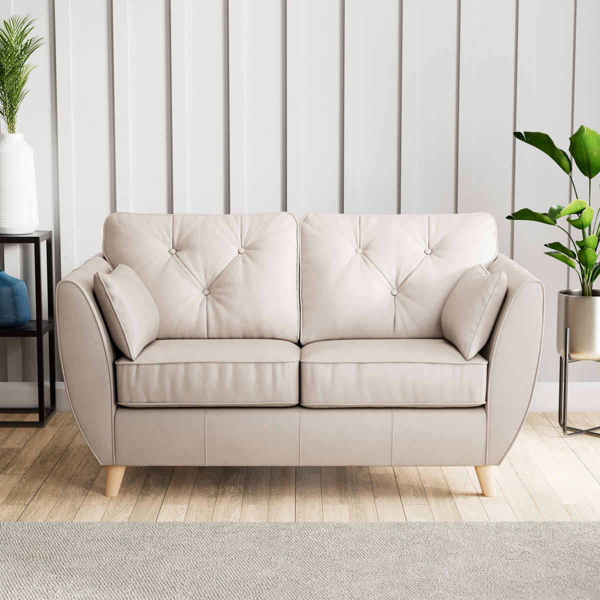 Edison Leather 2 Seater Sofa