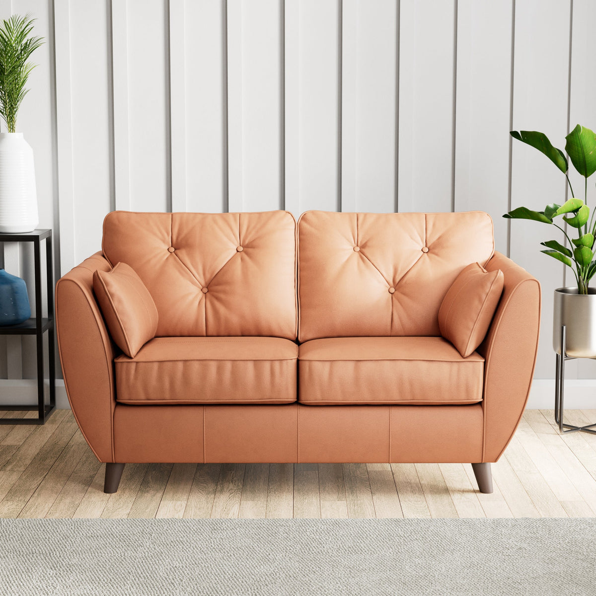 Edison Leather 2 Seater Sofa