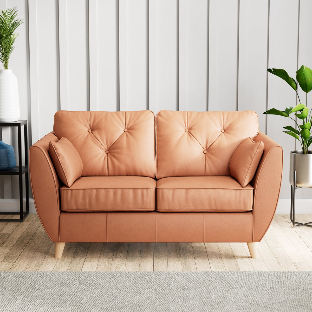 Edison Leather 2 Seater Sofa