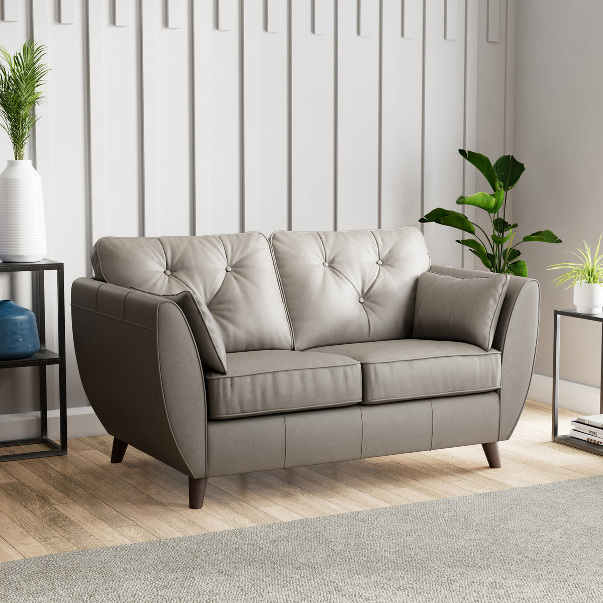 Edison Leather 2 Seater Sofa