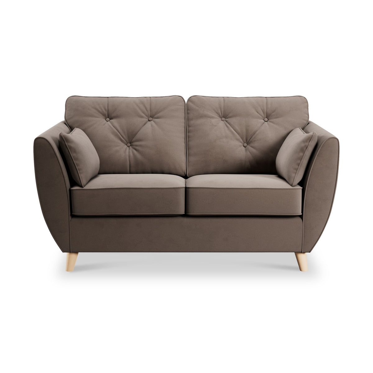 Edison Velvet 2 Seater Sofa