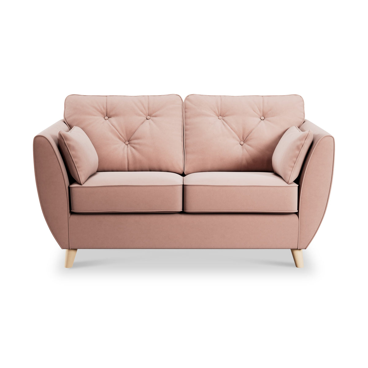 Edison Velvet 2 Seater Sofa