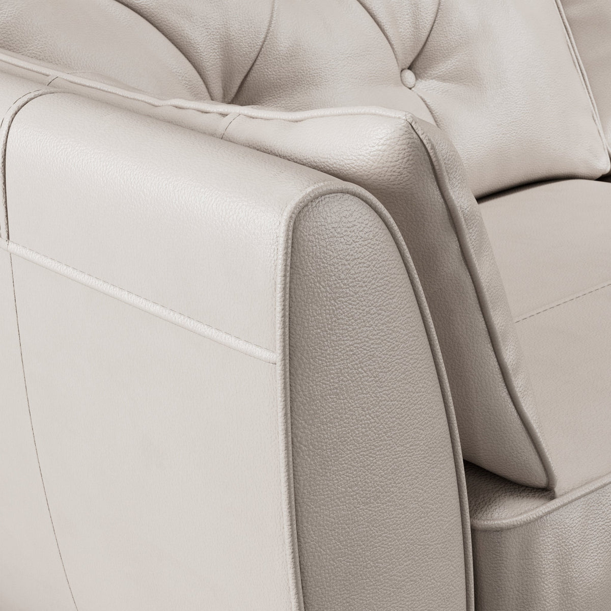 Edison Leather 3 Seater Sofa