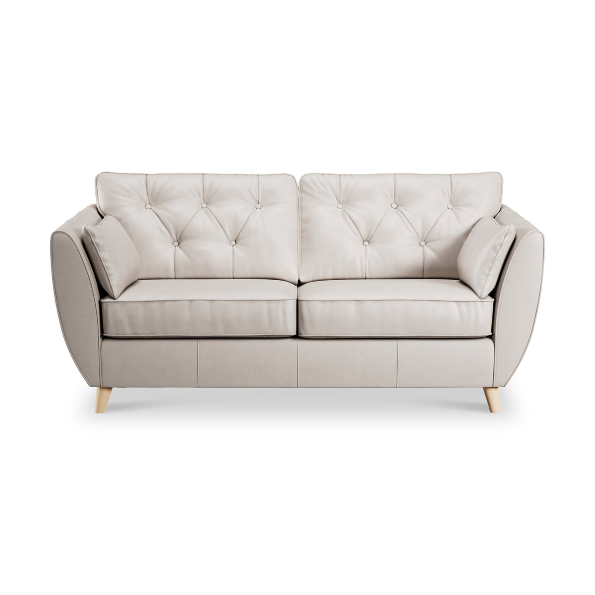 Edison Leather 3 Seater Sofa