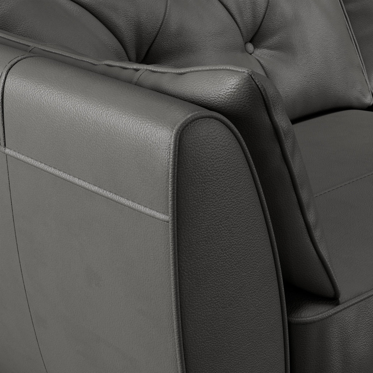 Edison Leather 3 Seater Sofa