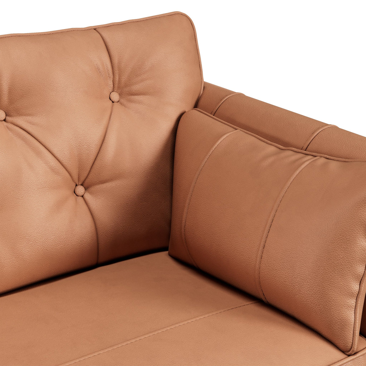 Edison Leather 2 Seater Sofa