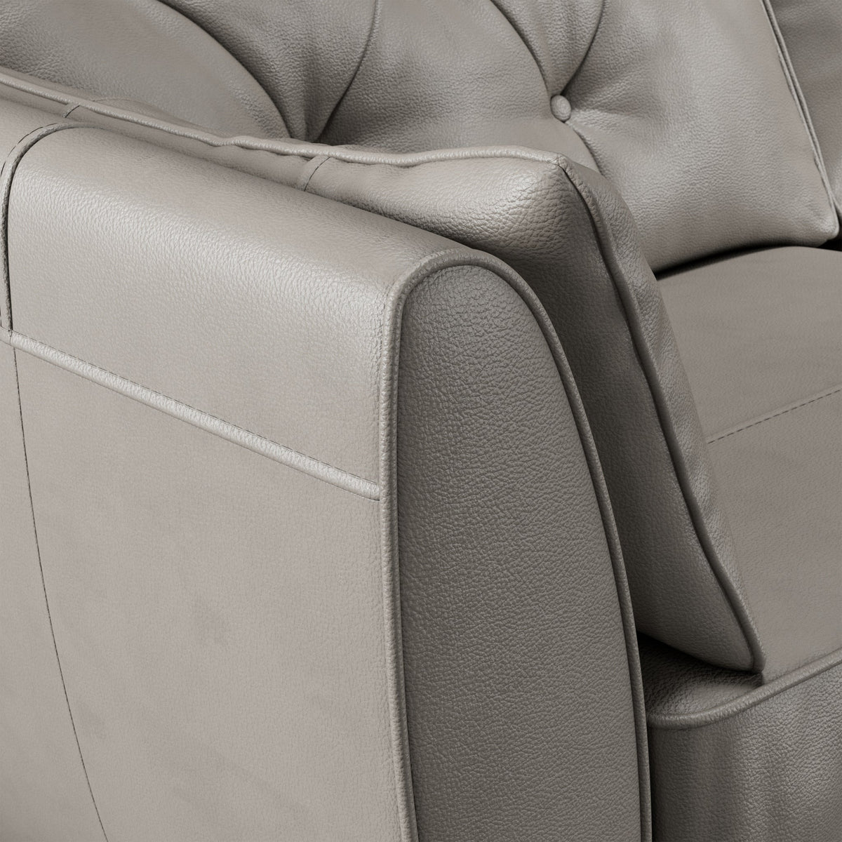 Edison Leather 3 Seater Sofa