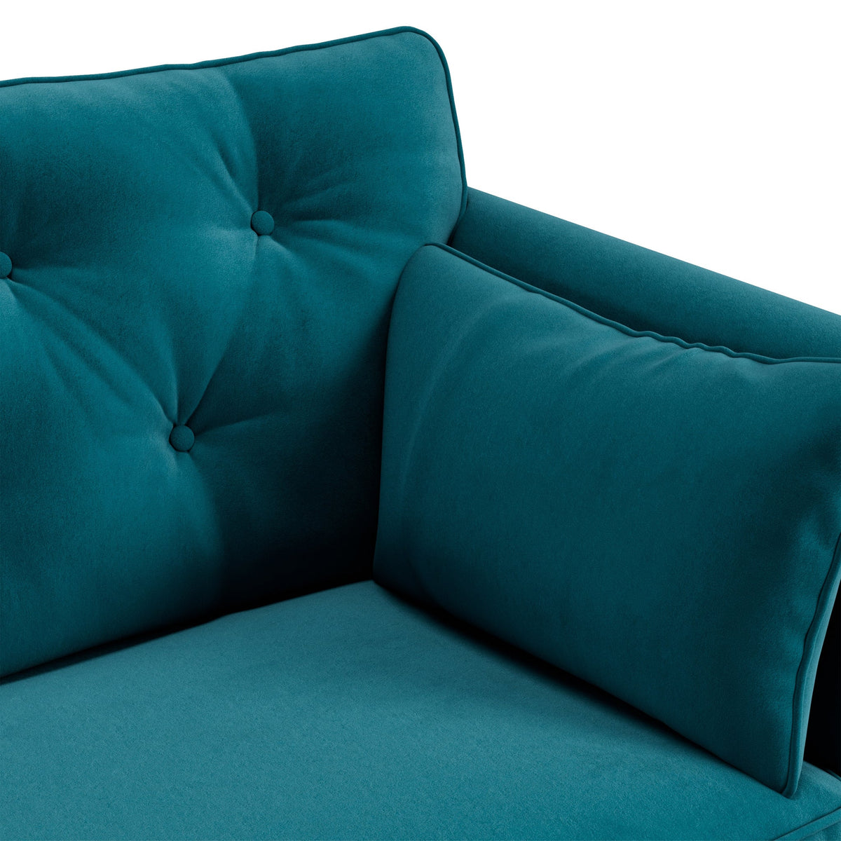 Edison Velvet 3 Seater Sofa