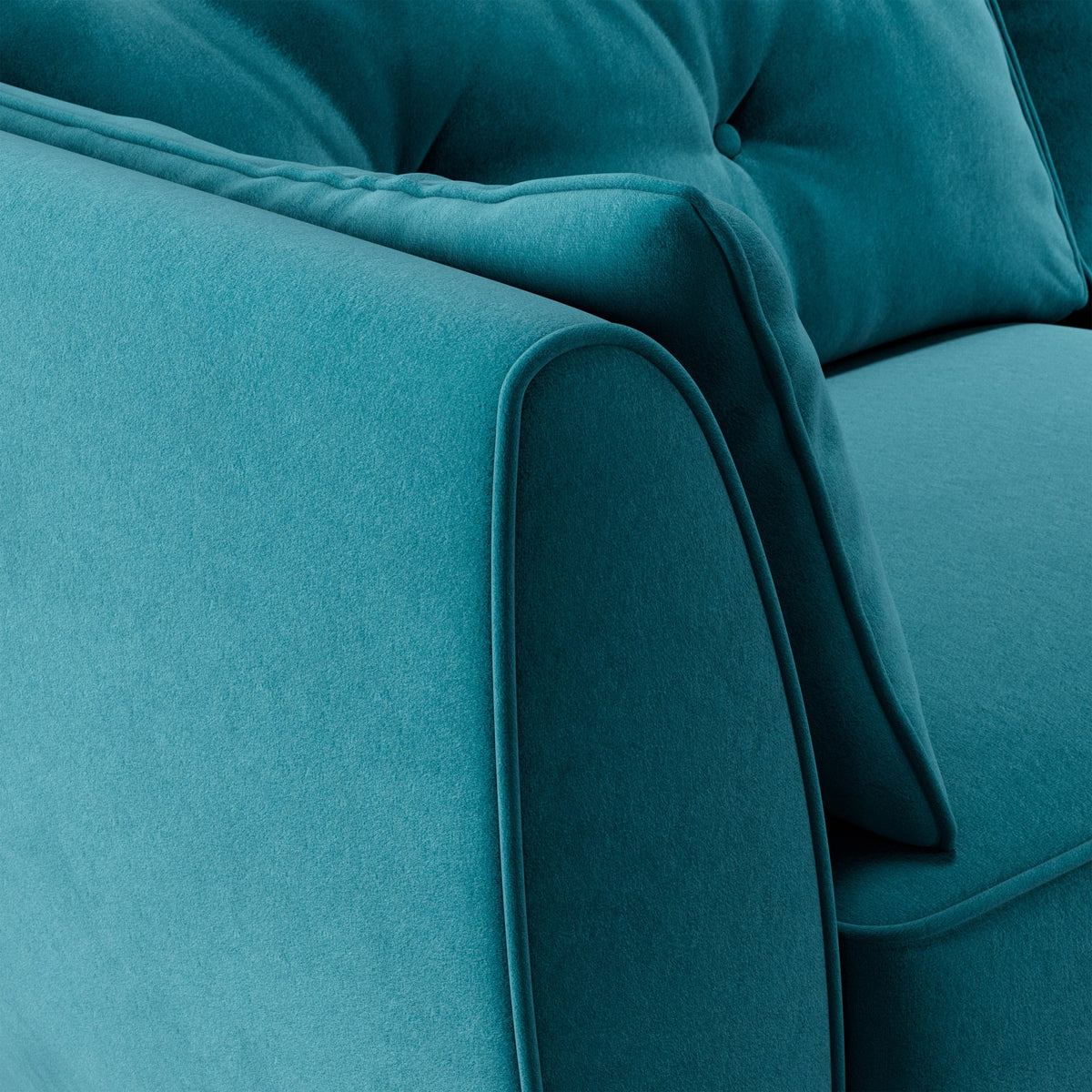 Edison Velvet 3 Seater Sofa