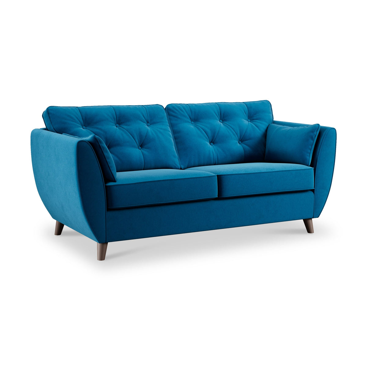 Edison Velvet 3 Seater Sofa