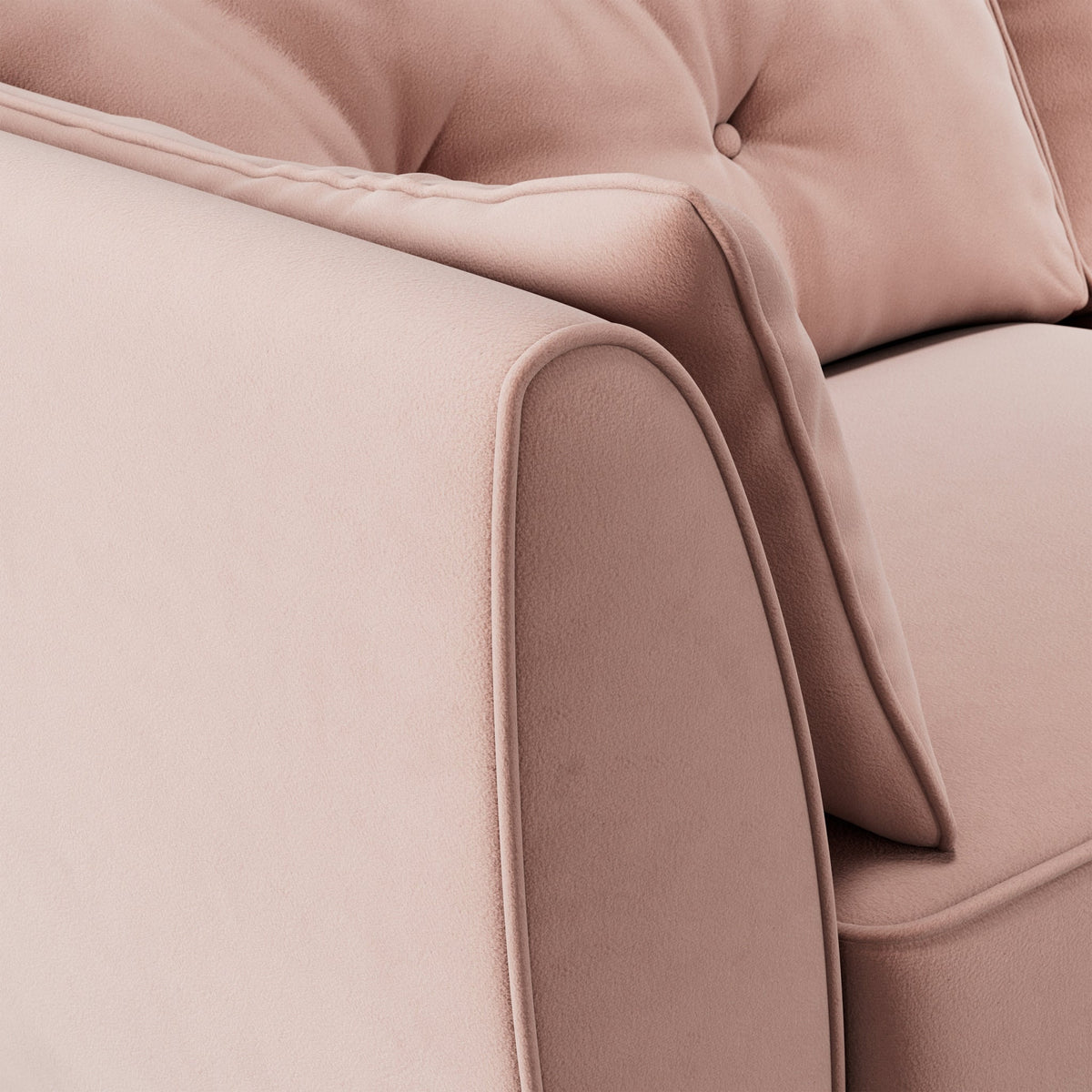 Edison Velvet Chaise Sofa
