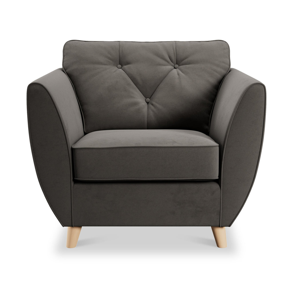 Edison Velvet Armchair
