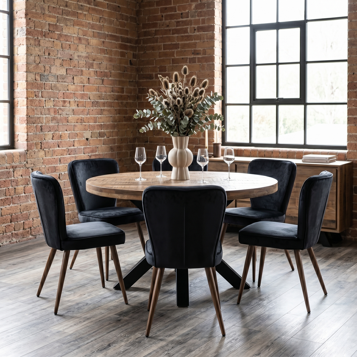 Carrow 150cm Round Dining Table
