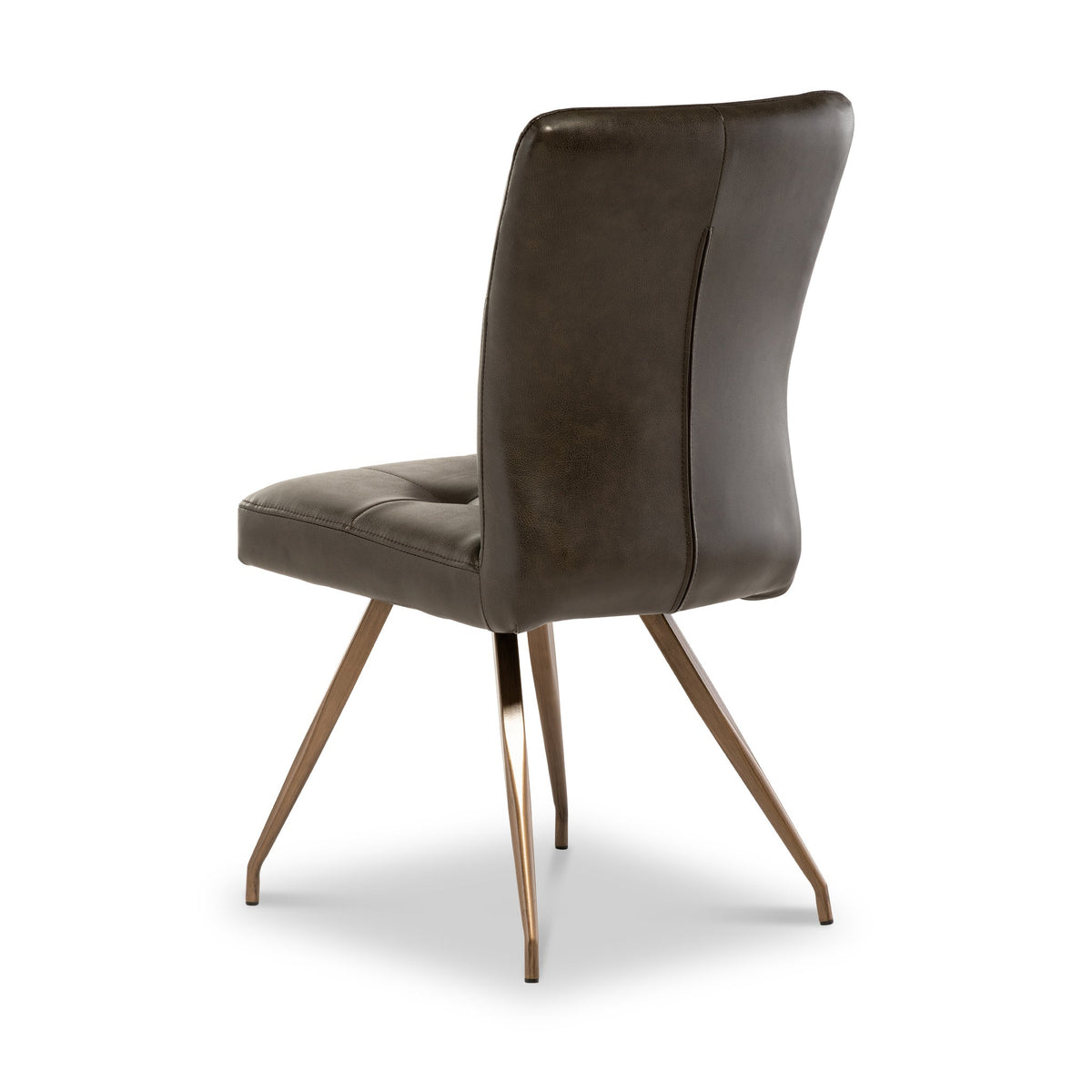 Johan Faux Leather Panelled Back Dining Chair
