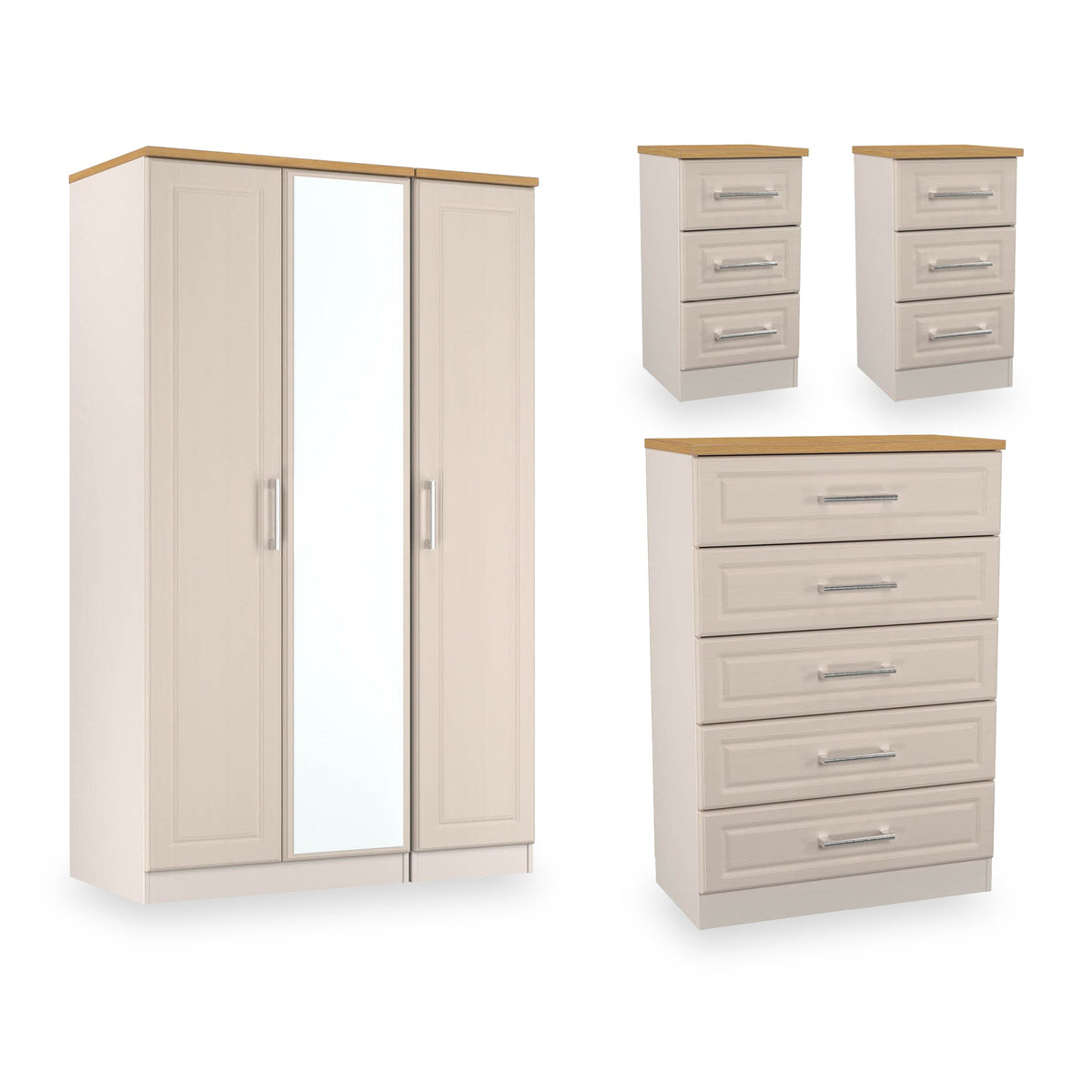Talland 4 Piece Bedroom Furniture Set