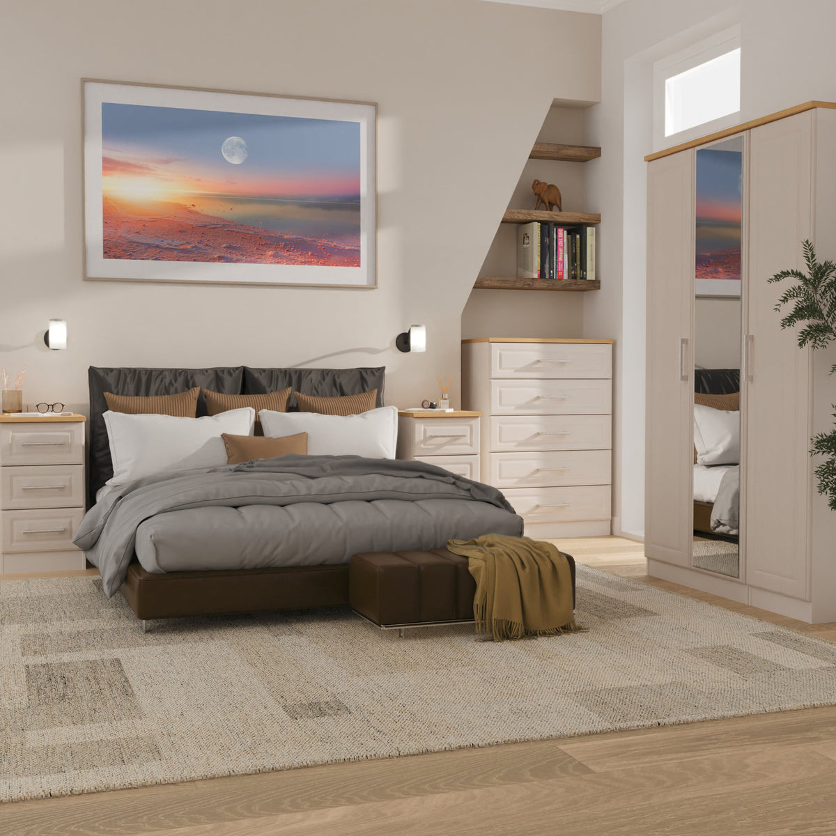 Talland 4 Piece Bedroom Furniture Set