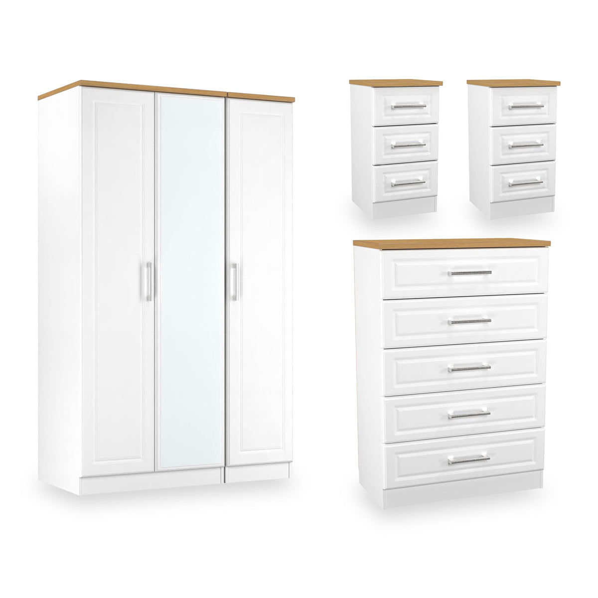 Talland 4 Piece Bedroom Furniture Set