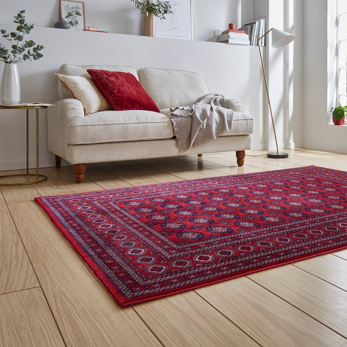 Hopewell Traditional Circle Pattern Rug
