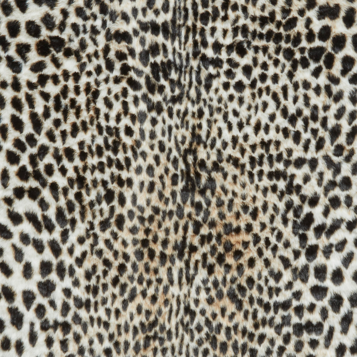 Faux Fur Cheetah Print Rug
