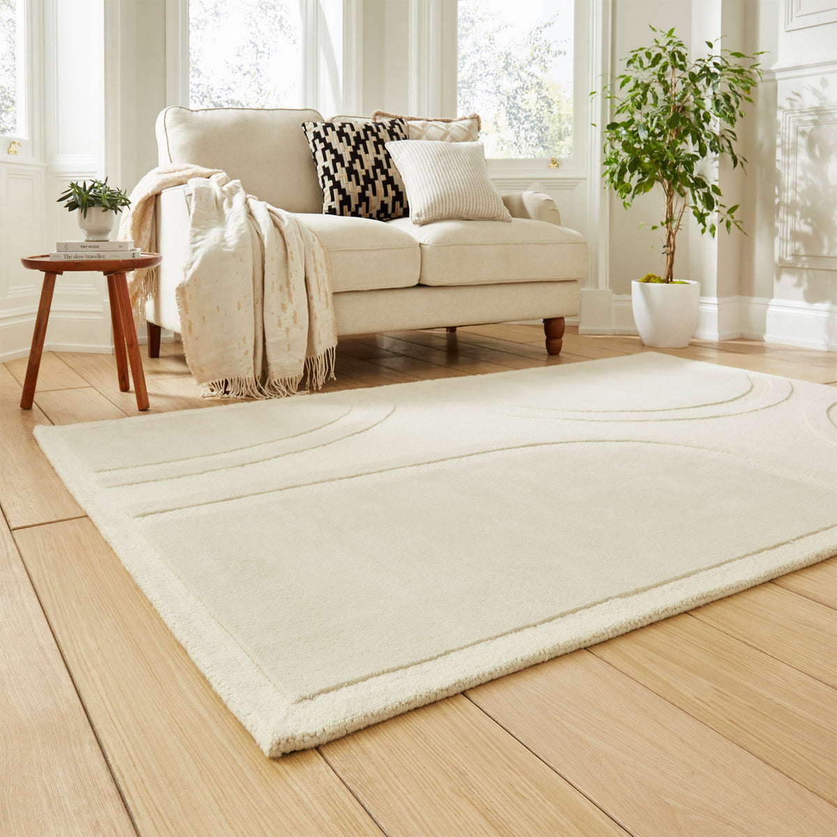 Sedra Curve Imprinted Rug