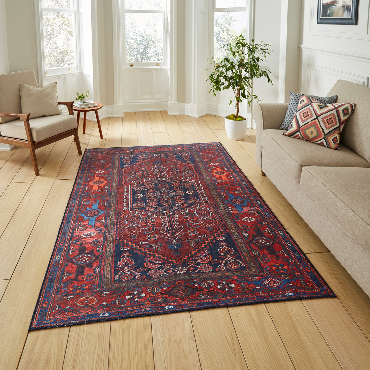 Birchall Washable Persian Design Rug