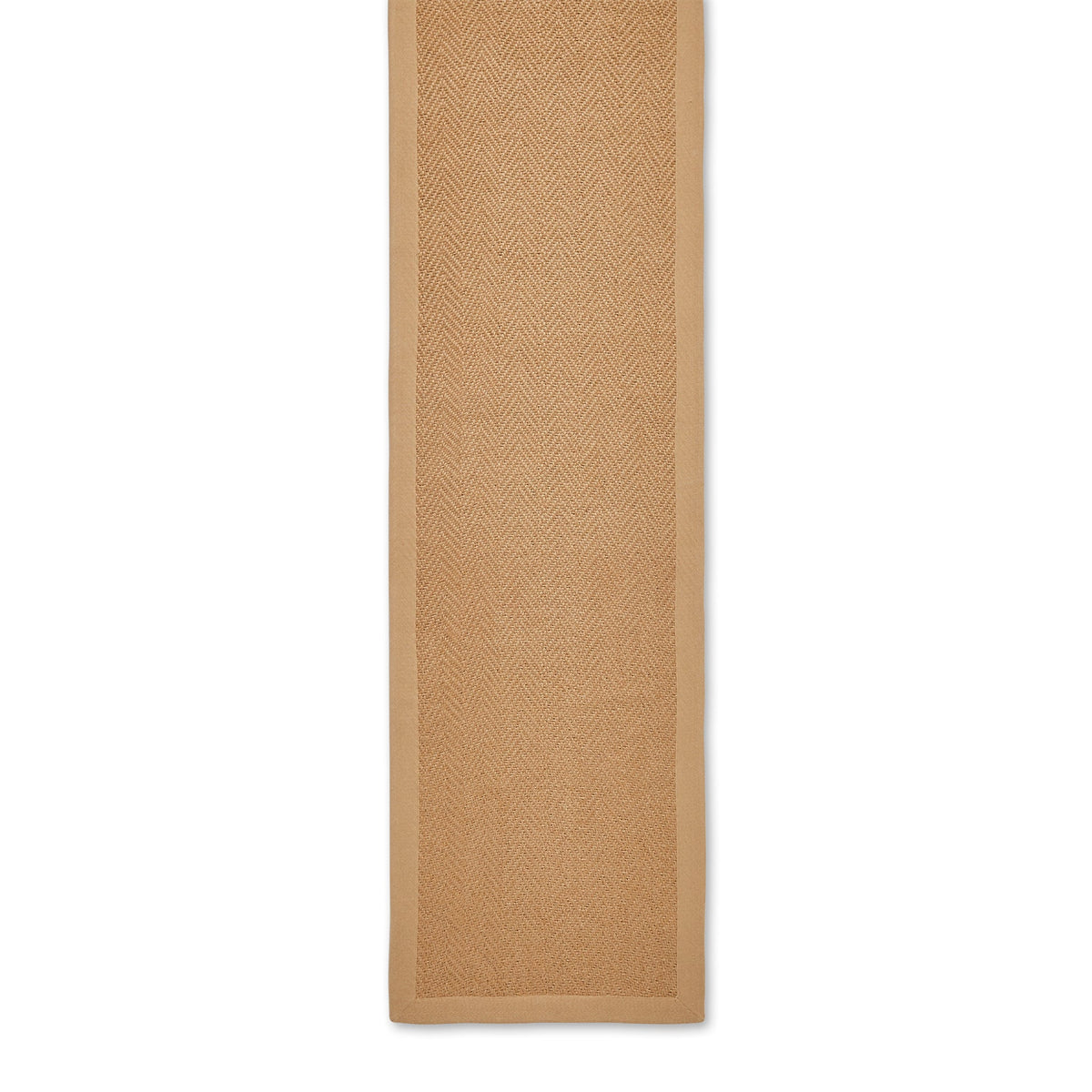 Ford Herringbone Jute Border Rug