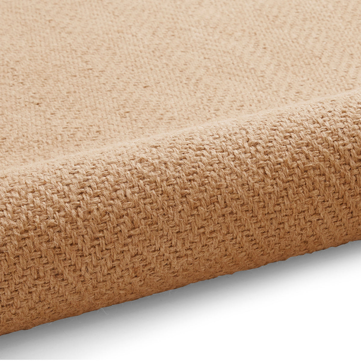 Ford Herringbone Jute Border Rug