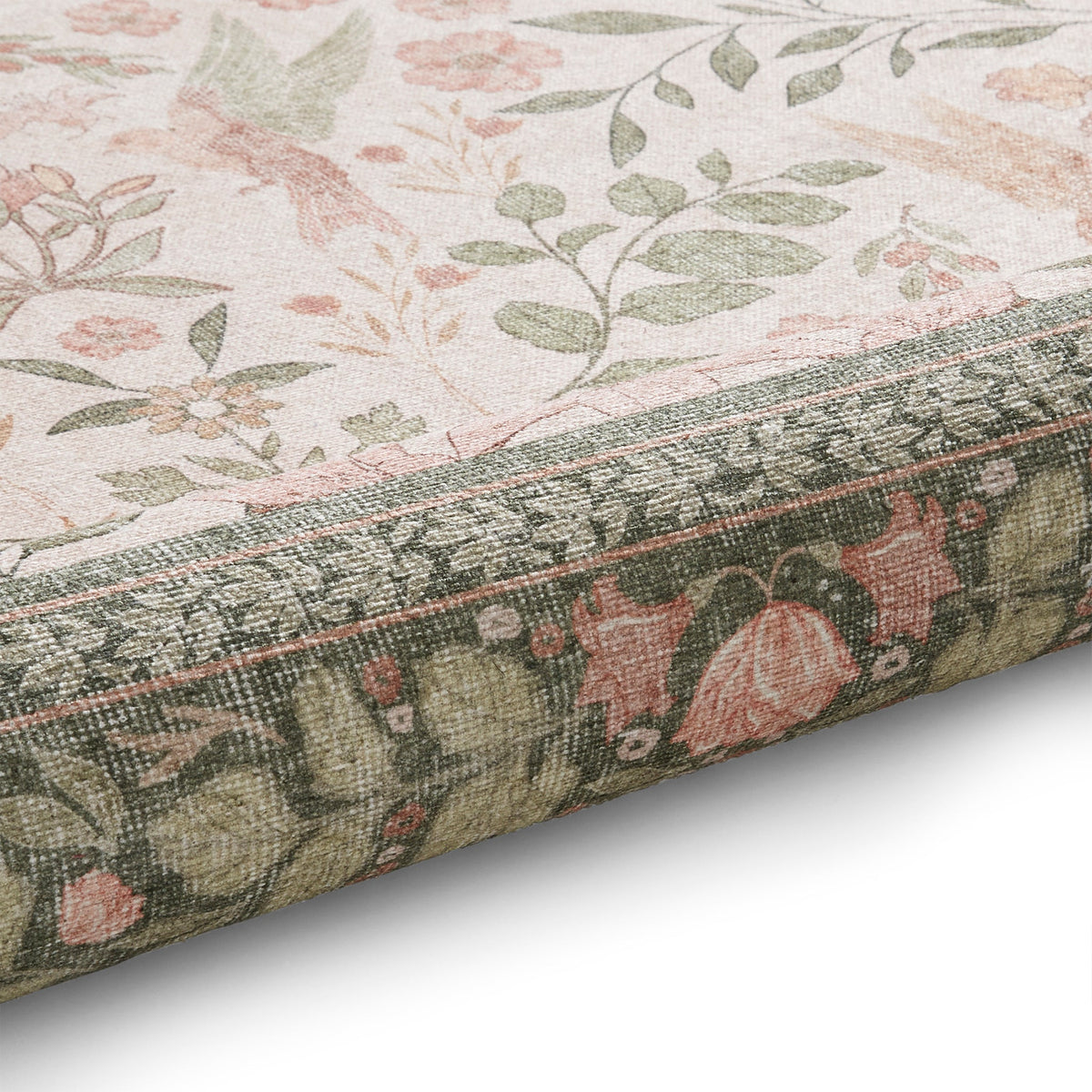 Rosa Classic Floral Print Rug