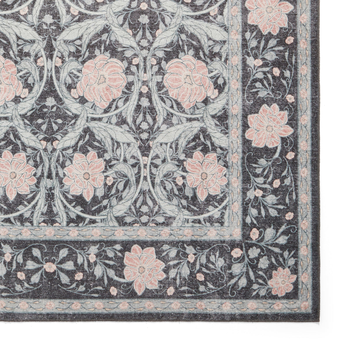Aubrie Classic Floral Print Rug