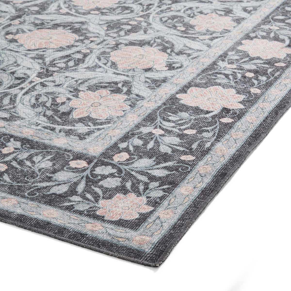 Aubrie Classic Floral Print Rug