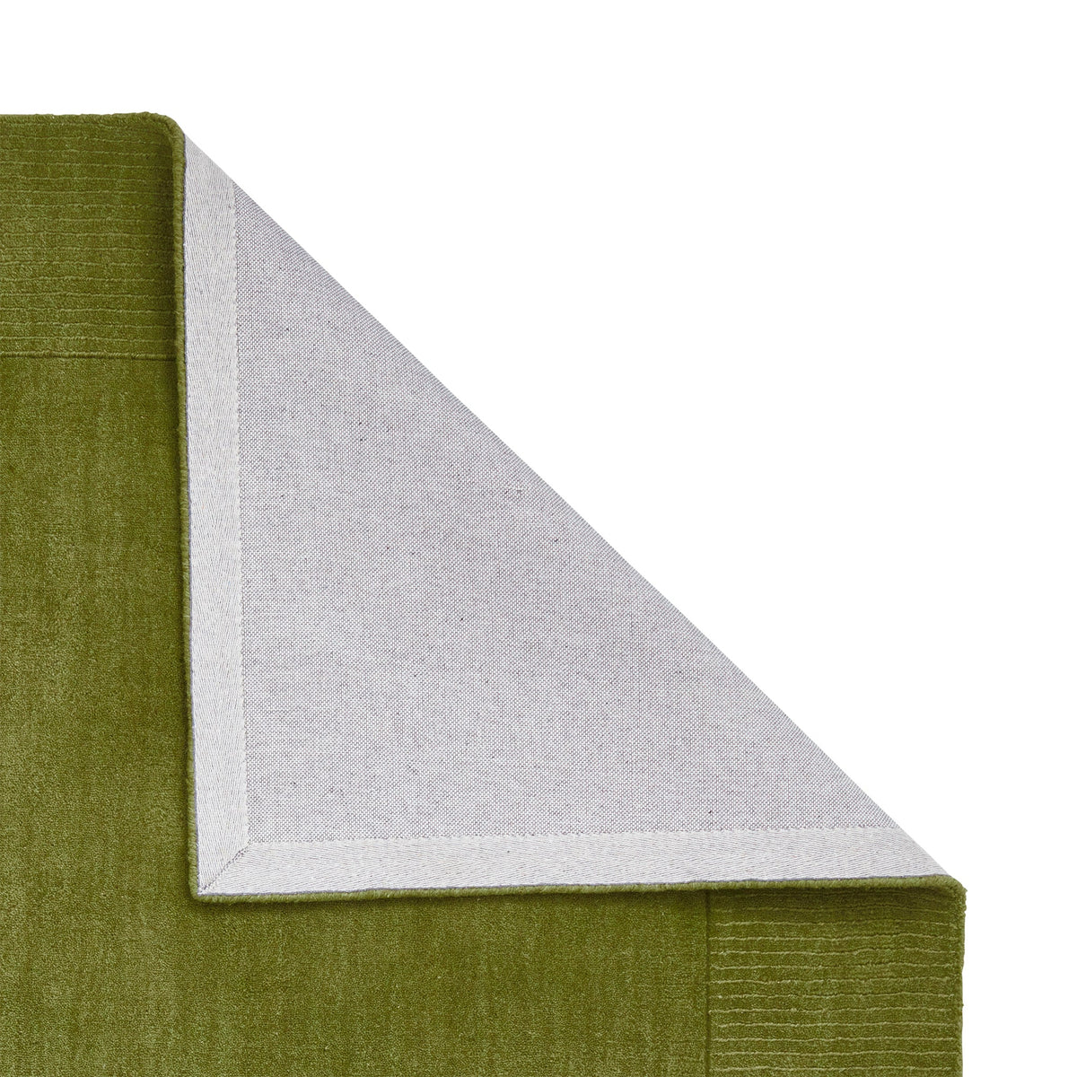 Lauder Plain Wool Border Rug