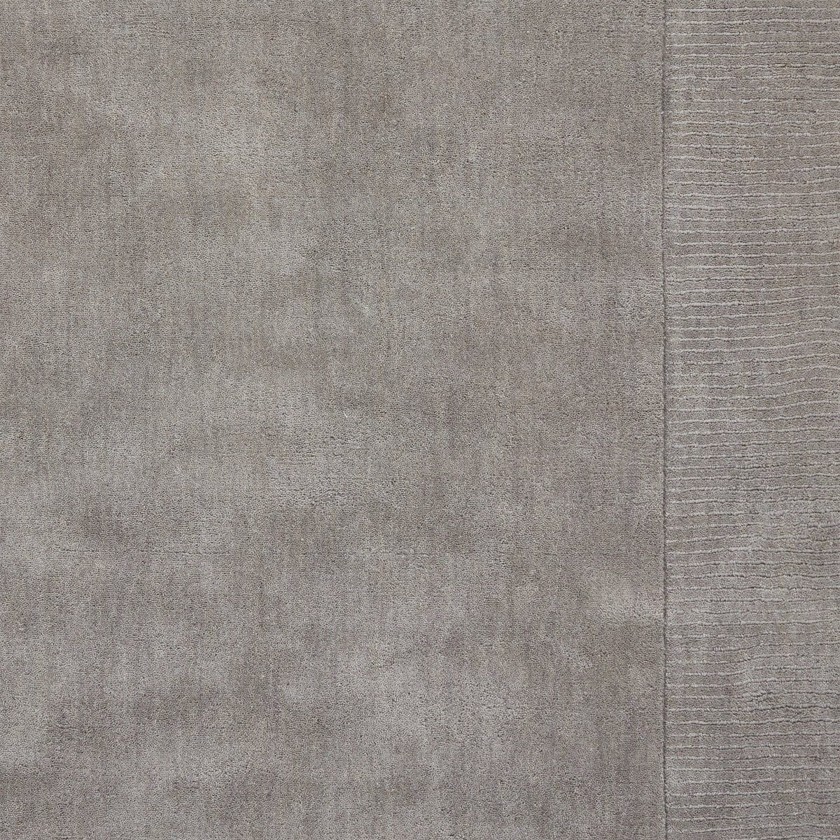 Lauder Plain Wool Border Rug