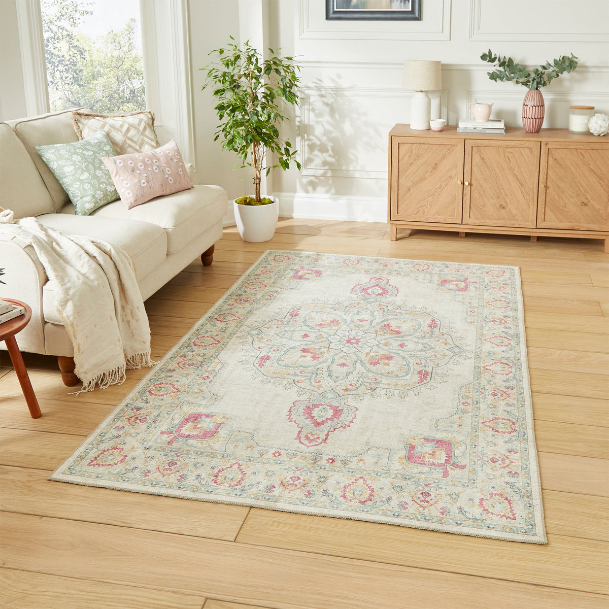 Madison Washable Vintage Inspired Rug