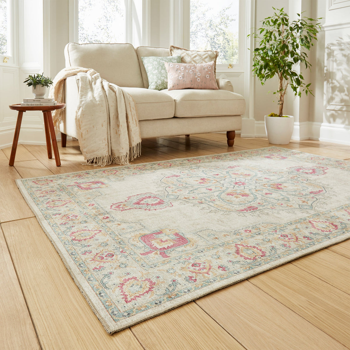 Madison Washable Vintage Inspired Rug