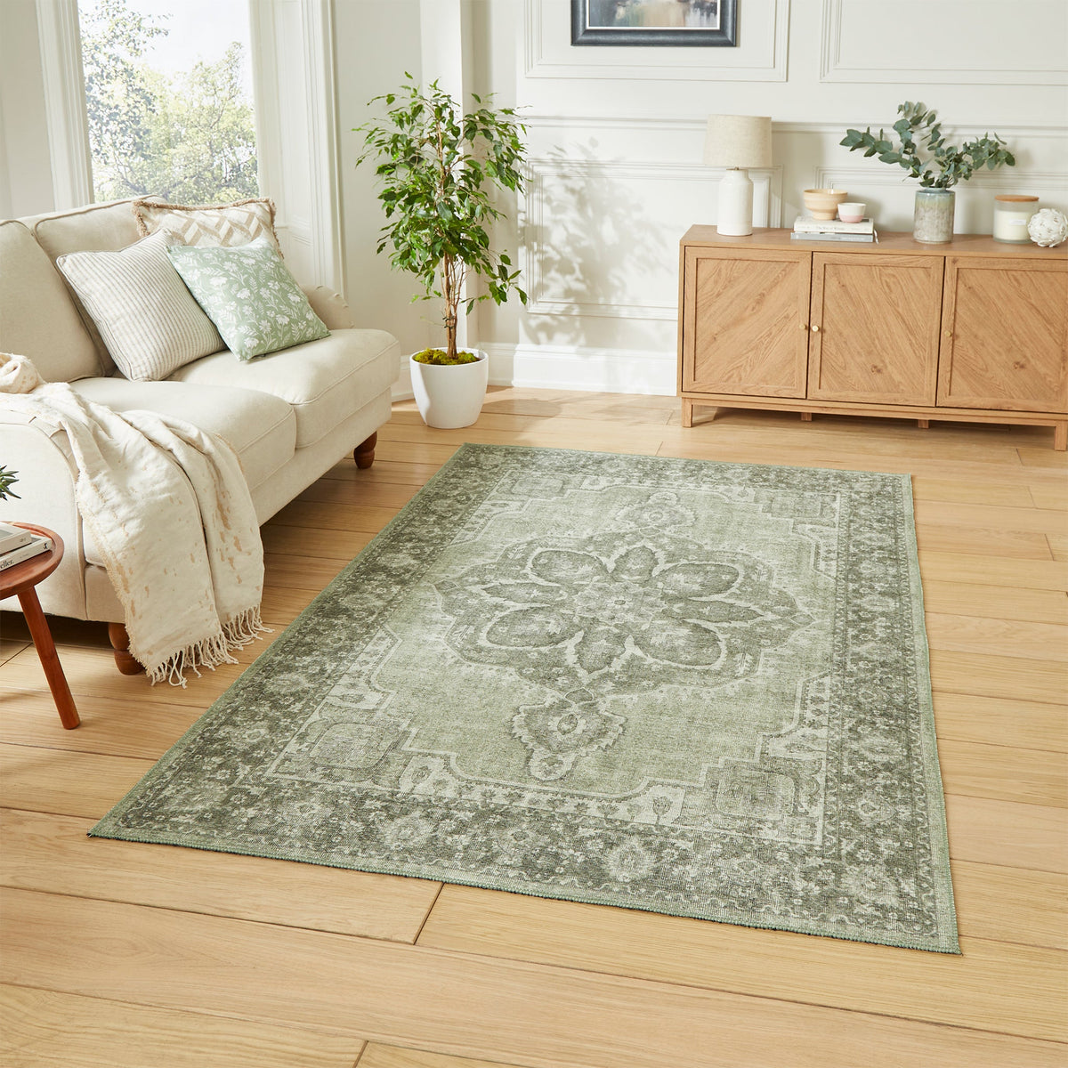 Madison Washable Vintage Inspired Rug