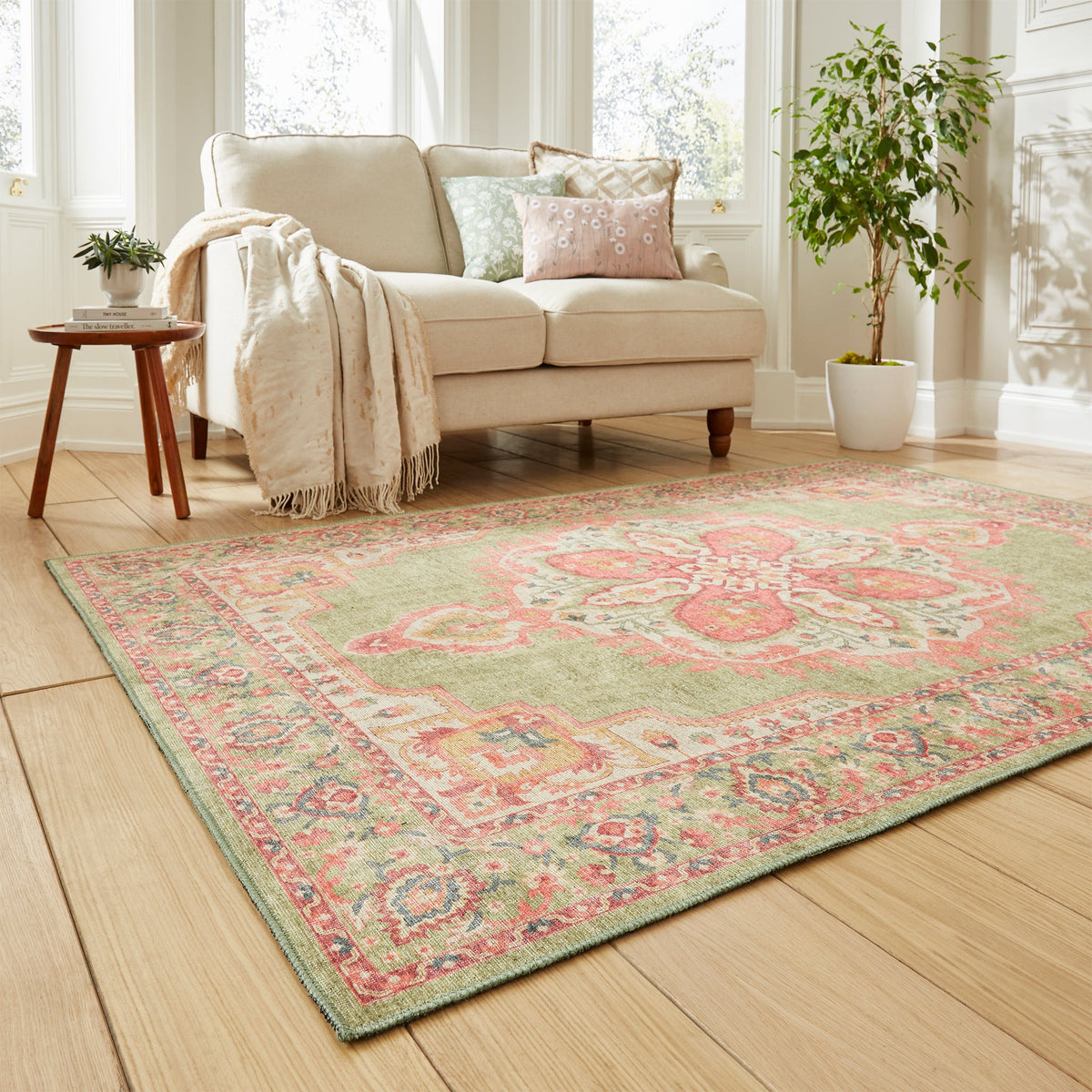 Madison Washable Vintage Inspired Rug