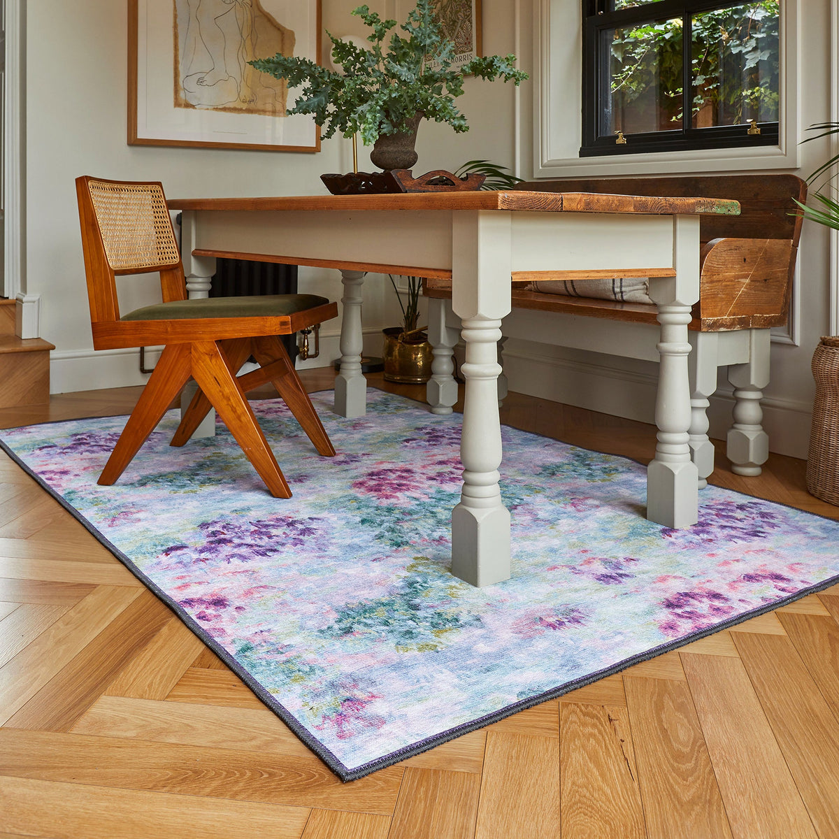 Clarke & Clarke Fiore Washable Rug