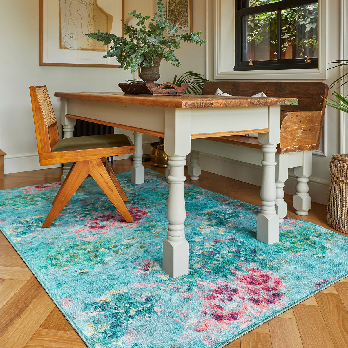 Clarke & Clarke Fiore Washable Rug