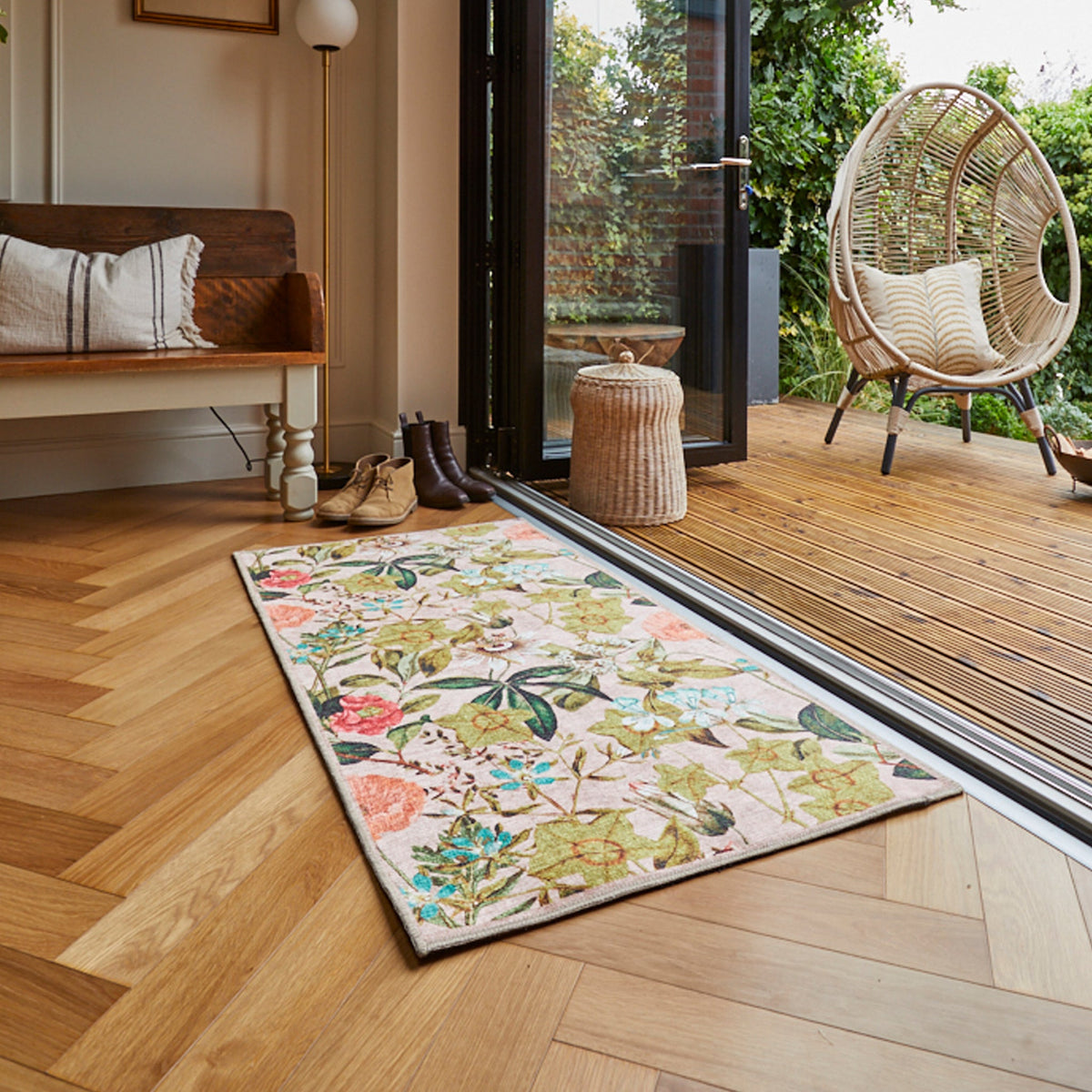 Clarke & Clarke Passiflora Washable Rug