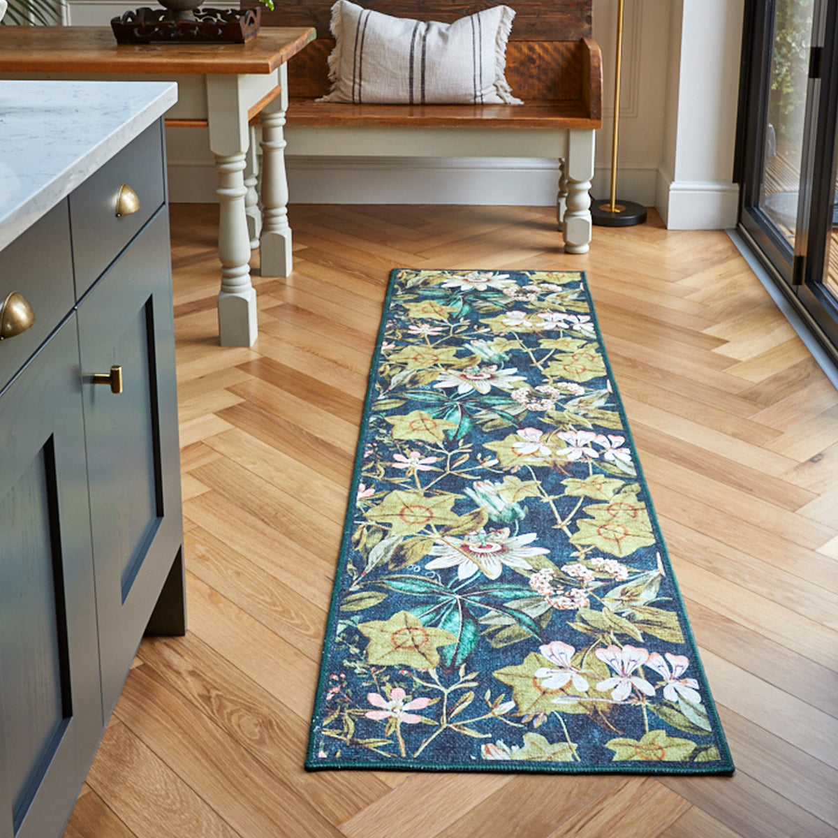 Clarke & Clarke Passiflora Washable Rug