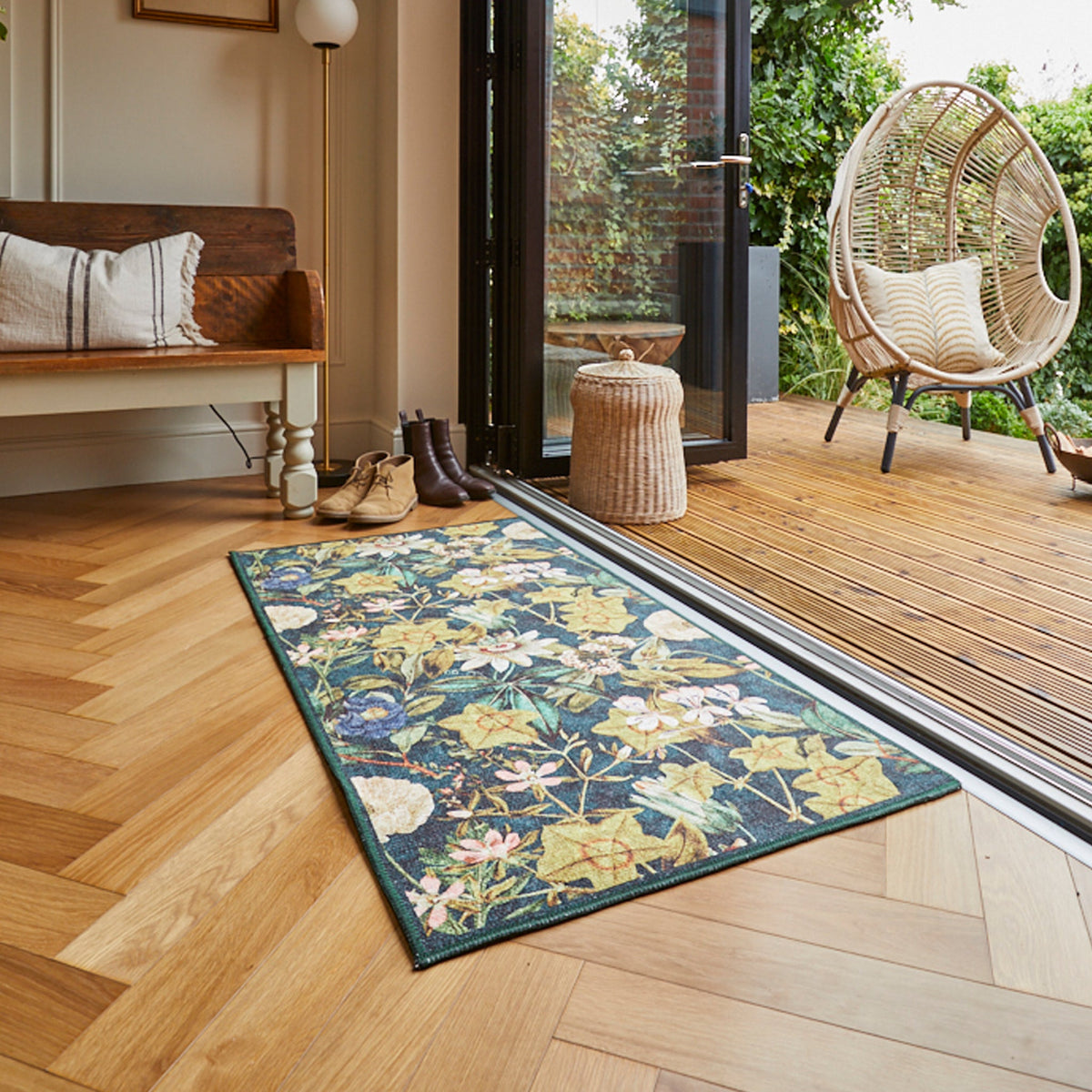 Clarke & Clarke Passiflora Washable Rug