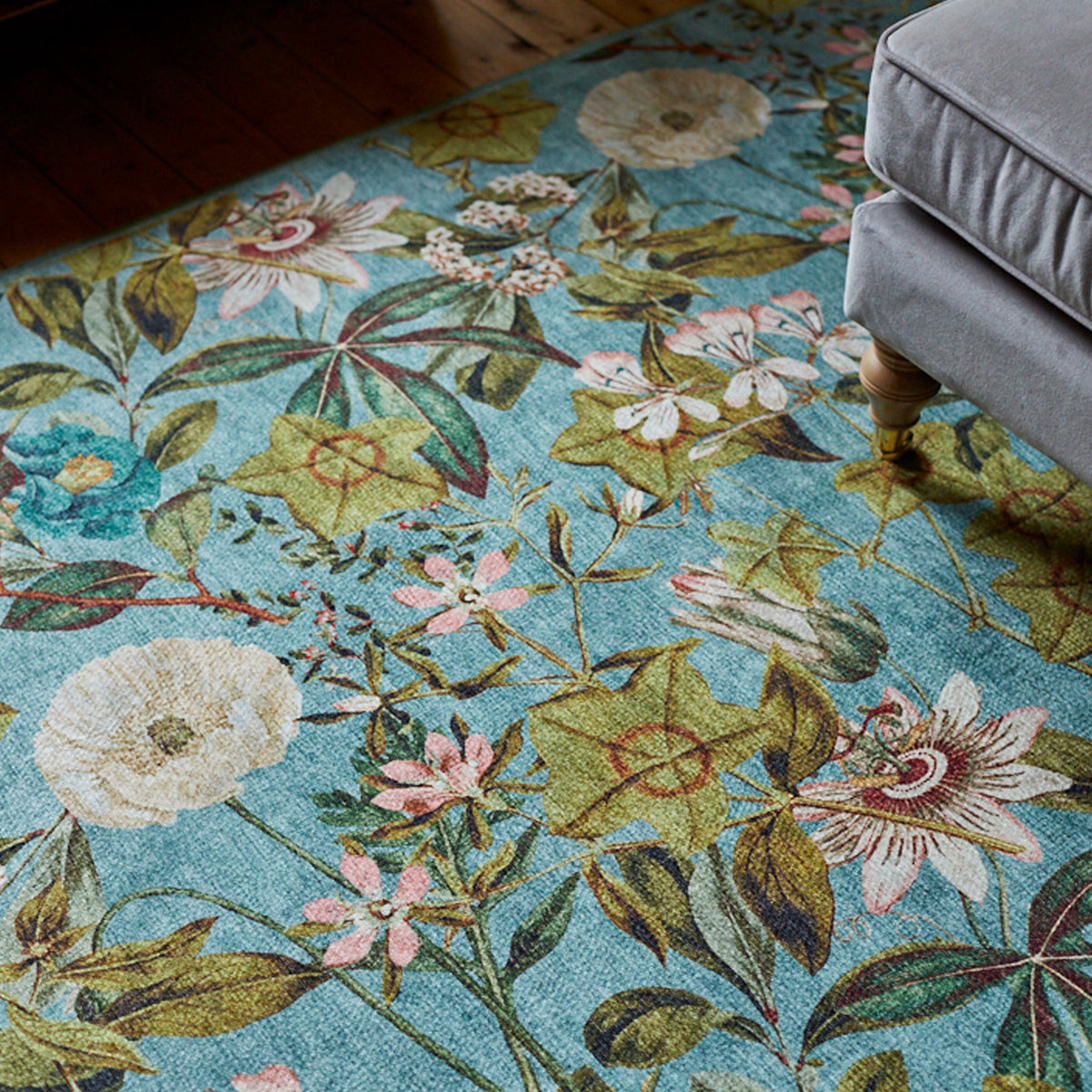 Clarke & Clarke Passiflora Washable Rug