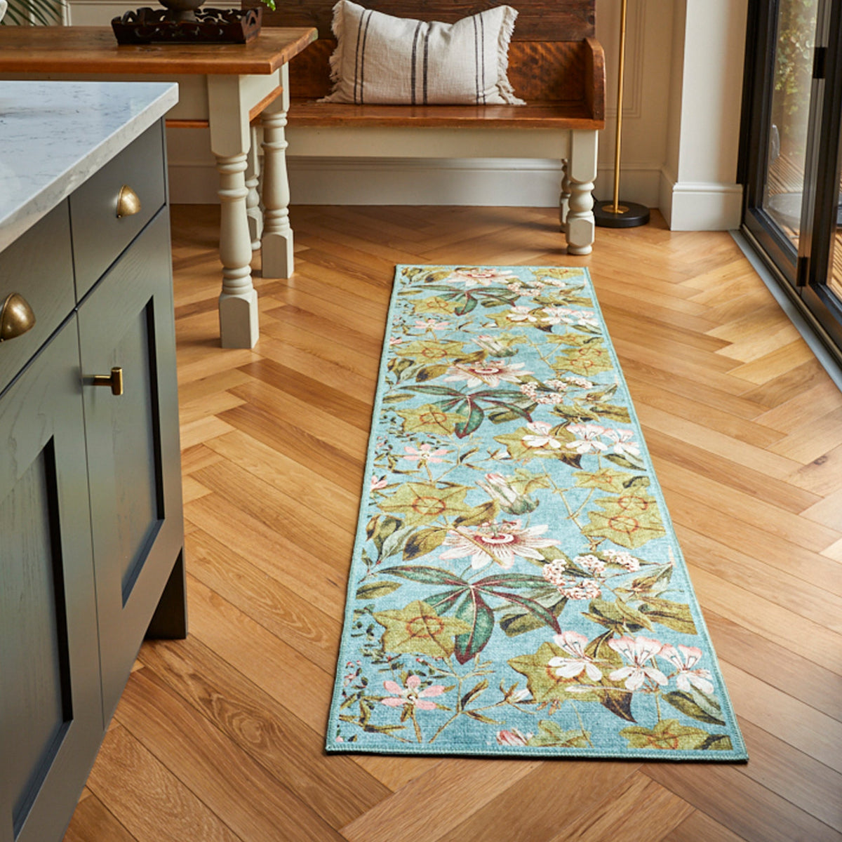 Clarke & Clarke Passiflora Washable Rug